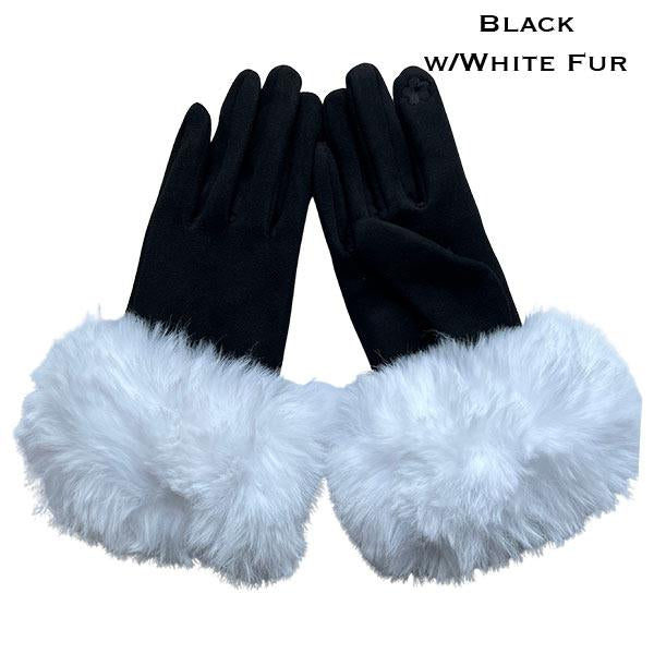 Soft & Furry Velvet Feel Gloves ( More Colors Avail)