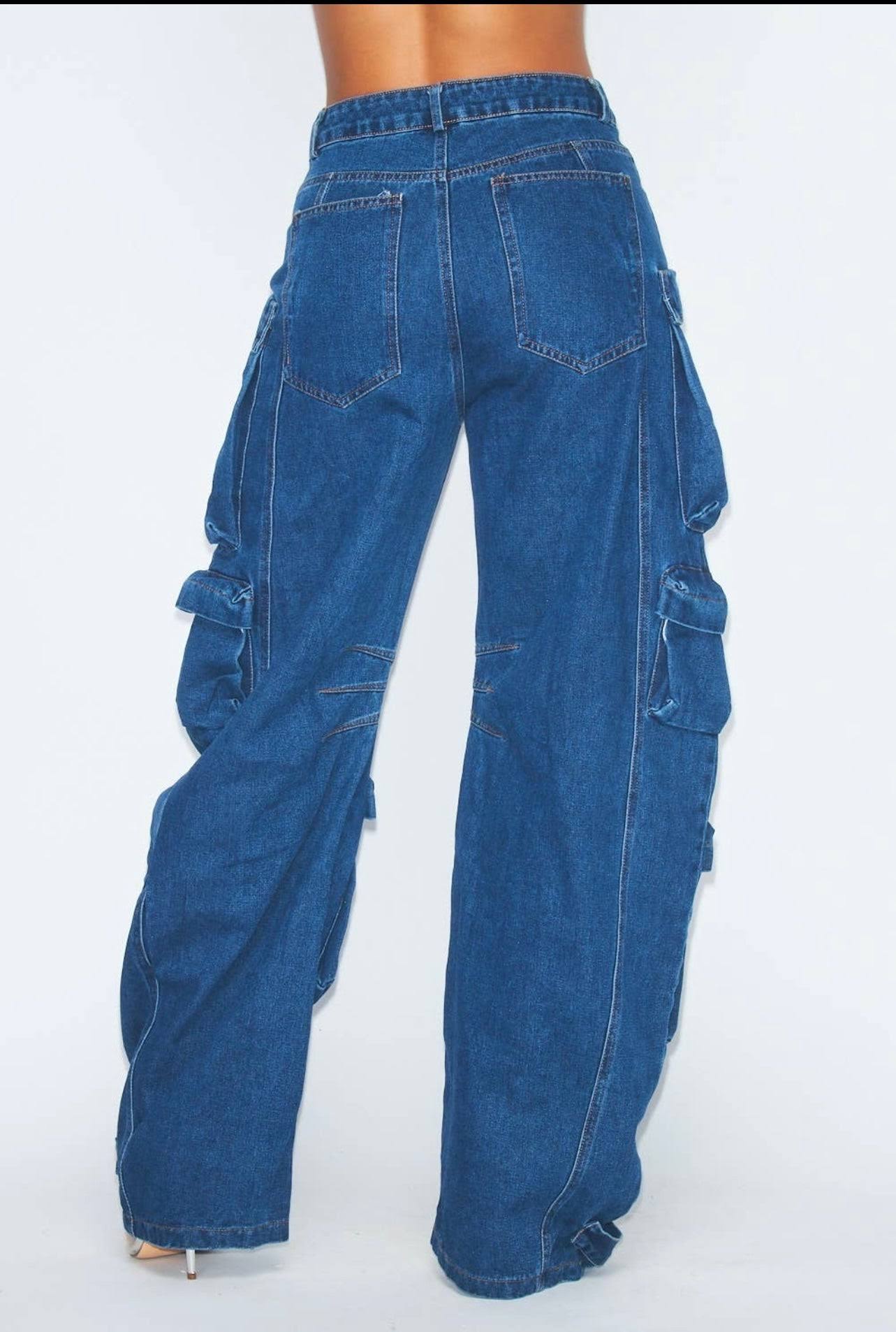 Macea Cargo Pocket Jeans